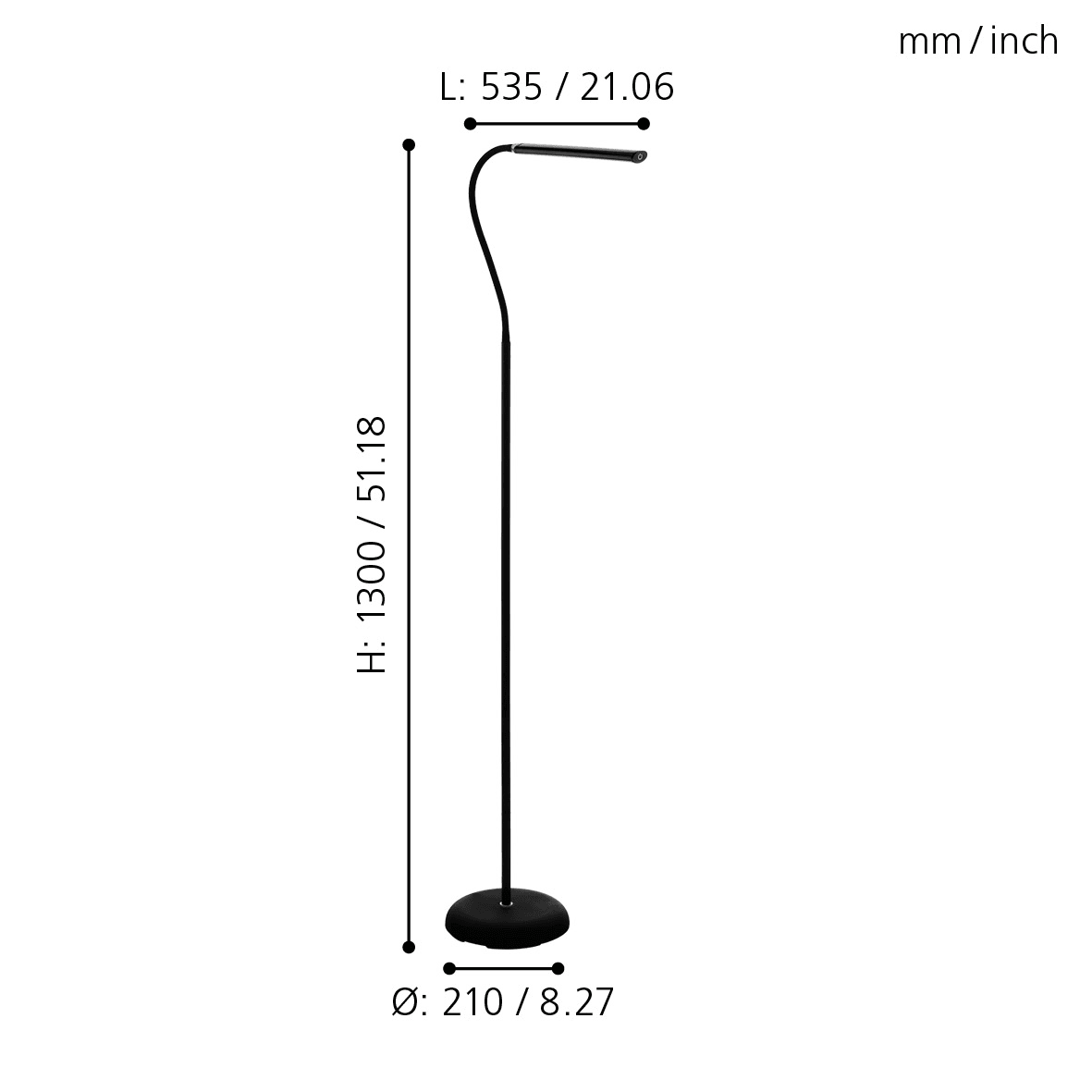 EGLO - 96439 - Floor Light