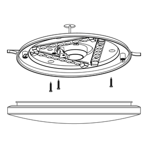 EGLO - 97877 - EGLO Lighting Indoor Wall/Ceiling Light Fitting FRANIA-S - 97877 10W Warranty = 5 years