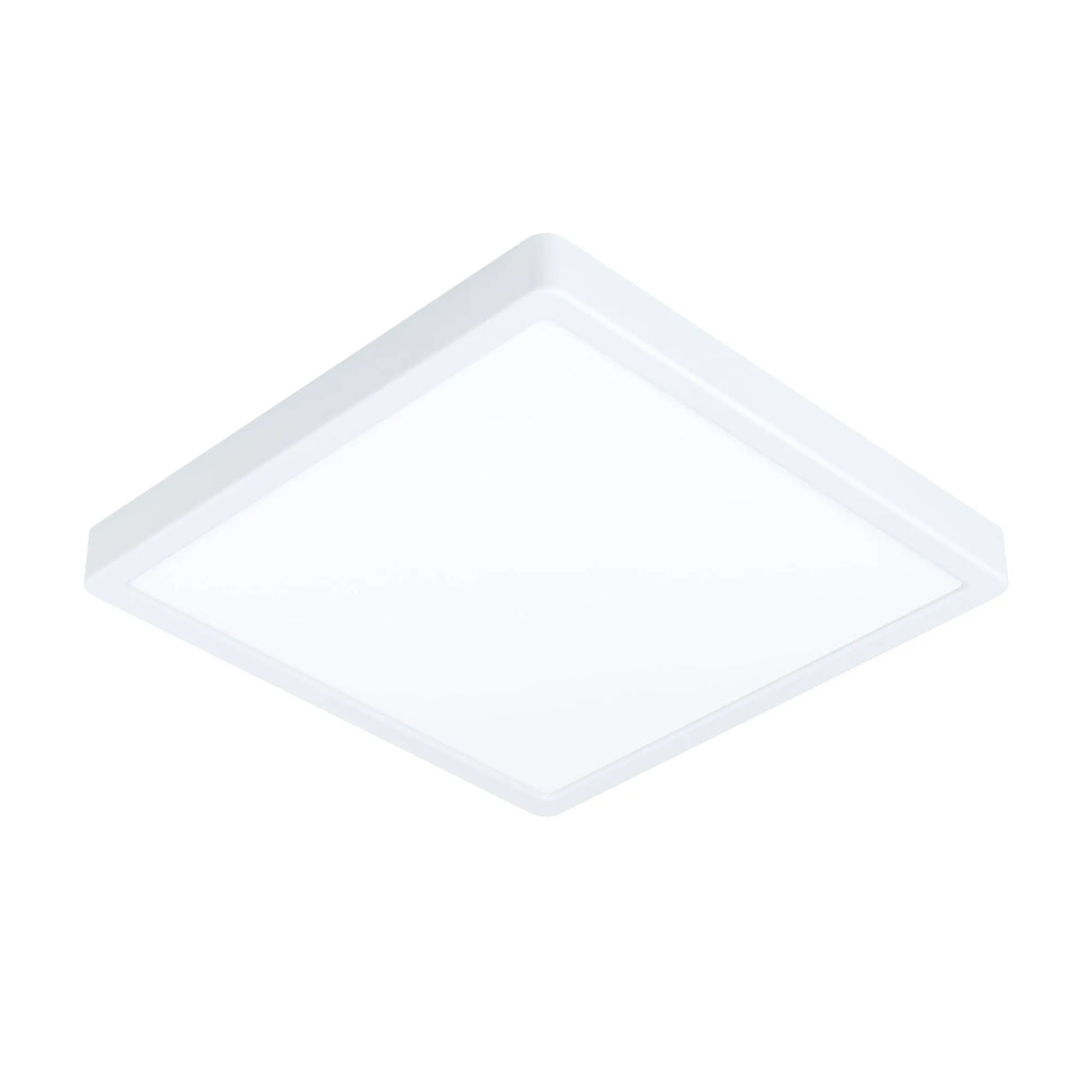 EGLO - 98849 - Eglo Fueva-Z Square White Aluminium Smart Control, Colour Changing LED Ceiling Light, (D) 28.5cm FUEVA-Z part number - 98849