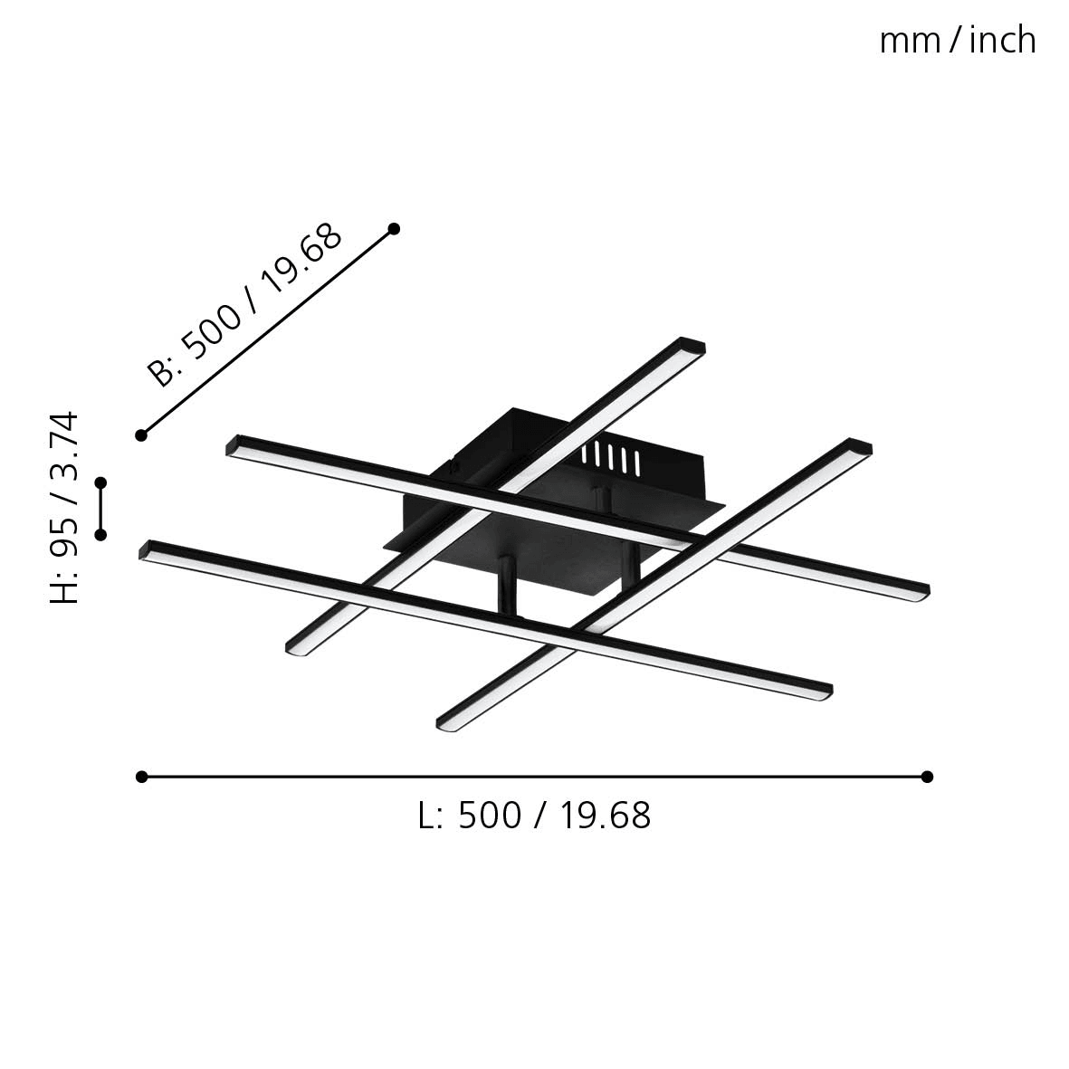 EGLO - 99316 - Wall/Ceiling Light