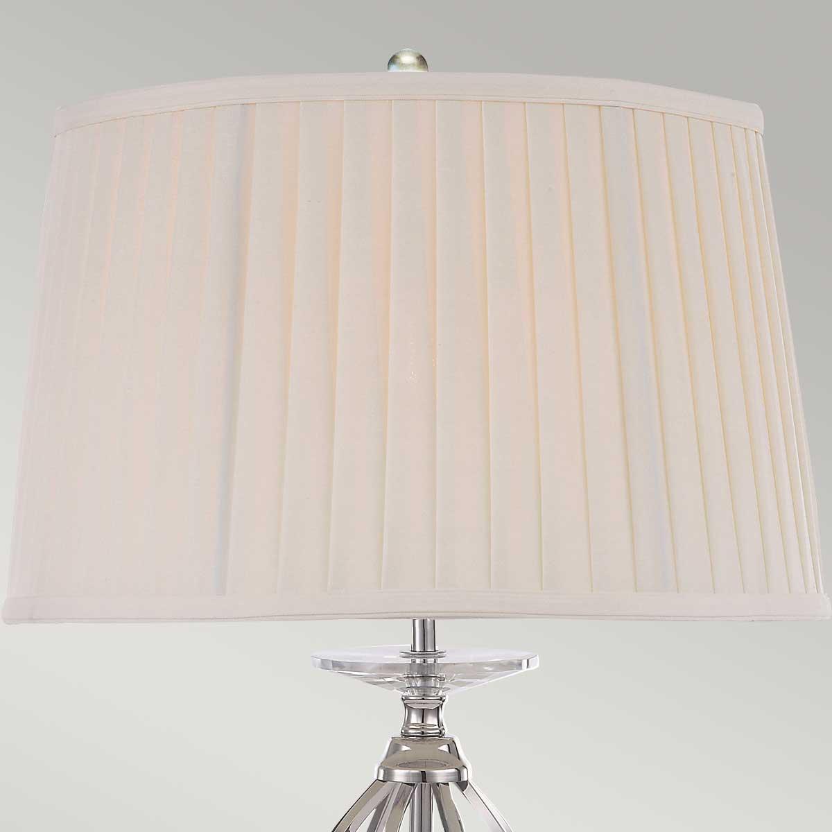 Elstead Lighting - AG-TL-POL-NICKEL - Elstead Lighting Table Lamp from the Aegean range. Aegean 1 Light Table Lamp Product Code = AG-TL-POL-NICKEL