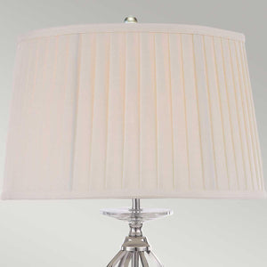 Elstead Lighting - AG-TL-POL-NICKEL - Elstead Lighting Table Lamp from the Aegean range. Aegean 1 Light Table Lamp Product Code = AG-TL-POL-NICKEL