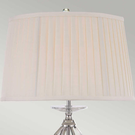 Elstead Lighting - AG-TL-POL-NICKEL - Elstead Lighting Table Lamp from the Aegean range. Aegean 1 Light Table Lamp Product Code = AG-TL-POL-NICKEL