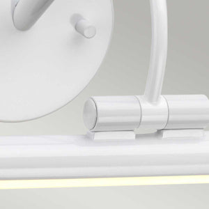 Elstead Lighting - ALTON-PL-L-WHT - Elstead Lighting Picture Light from the Alton range. Alton 1 Light Large LED Picture Light Product Code = ALTON-PL-L-WHT