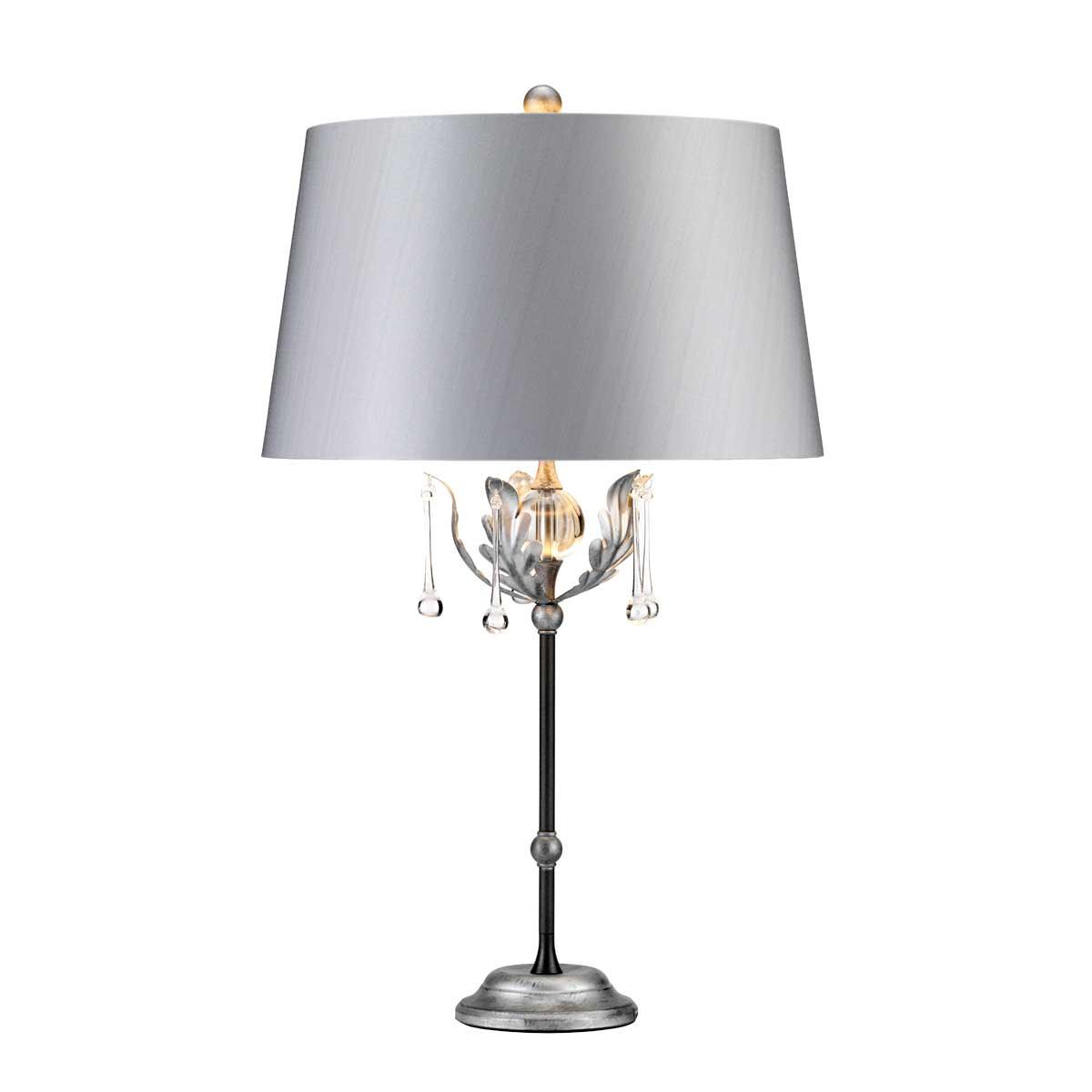 Elstead Lighting - AML-TL-BLK-SIL - Elstead Lighting Table Lamp from the Amarilli range. Amarilli 1 Light Table Lamp Product Code = AML-TL-BLK-SIL