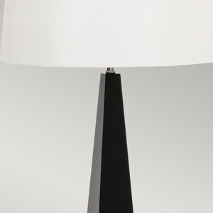 Elstead Lighting - ASCENT-TL-BLK-W - Elstead Lighting Table Lamp from the Ascent range. Ascent 1 Light Table Lamp - Black Product Code = ASCENT-TL-BLK-W