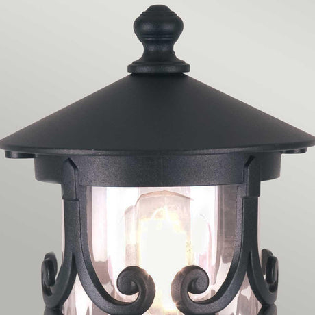 Elstead Lighting - BL12-BLACK - Pedestal Lantern