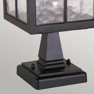 Elstead Lighting - BL25-BLACK - Pedestal Lantern