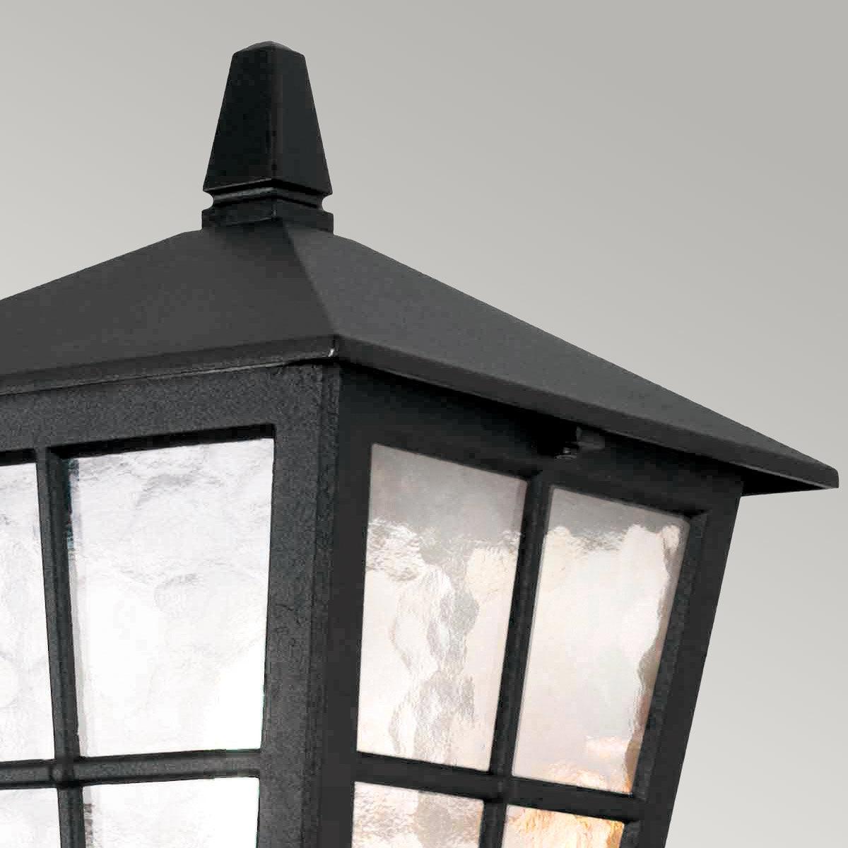 Elstead Lighting - BL46M-BLACK - Elstead Lighting Outdoor Wall Light from the Canterbury range. Canterbury 1 Light Wall Up Lantern Product Code = BL46M-BLACK