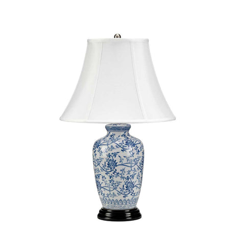 Elstead Lighting - BLUE-G-JAR-TL - Elstead Lighting Table Lamp from the Blue Ginger Jar range. Blue Ginger Jar 1 Light Table Lamp Product Code = BLUE-G-JAR-TL