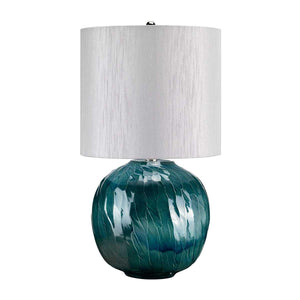 Elstead Lighting - BLUE-GLOBE-TL - Elstead Lighting Table Lamp from the Blue Globe range. Blue Globe 1 Light Table Lamp Product Code = BLUE-GLOBE-TL