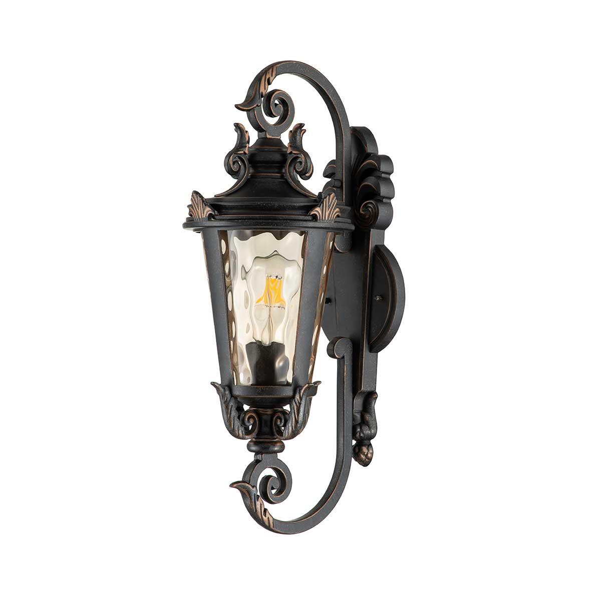 Elstead Lighting - BT1-M - Elstead Lighting Outdoor Wall Light from the Baltimore range. Baltimore 1 Light Medium Wall Lantern Product Code = BT1-M