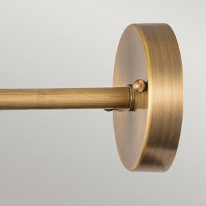 Elstead Lighting - CHISWICK-ATB - Elstead Lighting Outdoor Wall Light from the Chiswick range. Chiswick 1Lt Brass Sign Light Product Code = CHISWICK-ATB