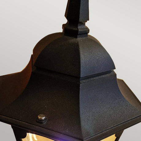 Elstead Lighting - CP4-BLACK - Elstead Lighting Pedestal Lantern from the Chapel range. Chapel 1 Light Pedestal Lantern Product Code = CP4-BLACK