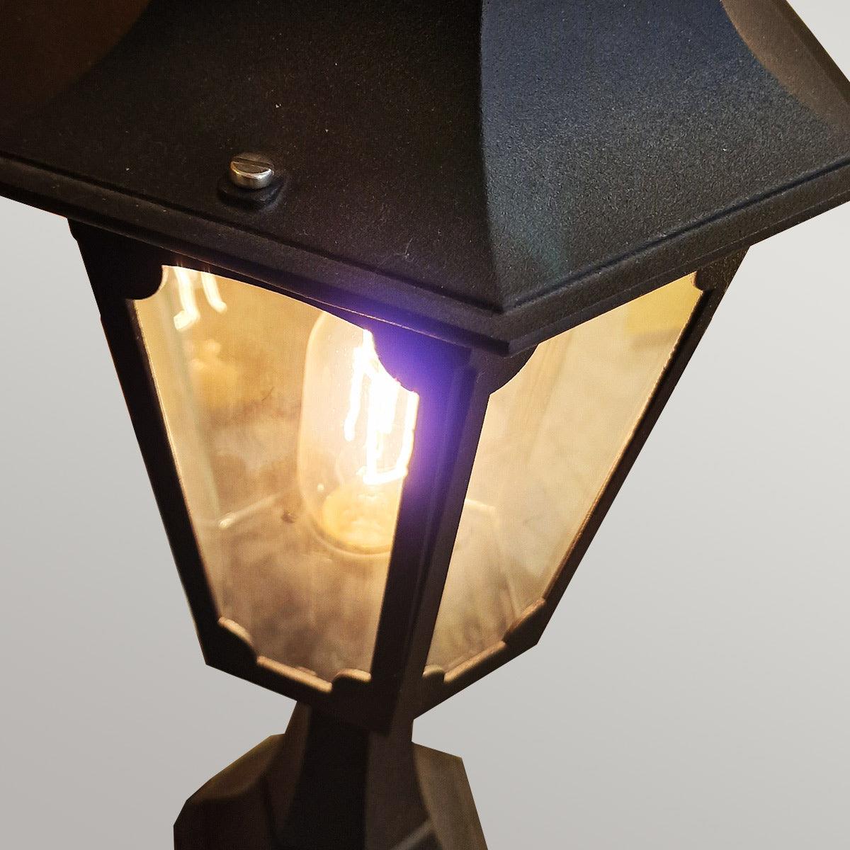 Elstead Lighting - CP4-BLACK - Pedestal Lantern