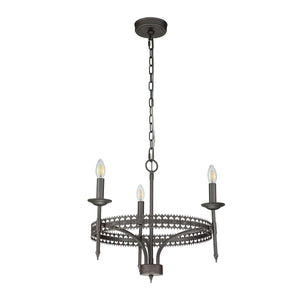 Elstead Lighting - CROWN3 - Elstead Lighting Chandelier from the Crown range. Crown 3 Light Chandelier Product Code = CROWN3