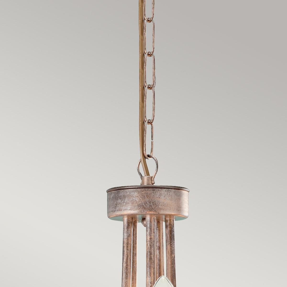 Elstead Lighting - CRT5-SILVER-GOLD - Elstead Lighting Chandelier from the Christina range. Christina 5 Light Chandelier Product Code = CRT5-SILVER-GOLD