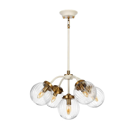 Elstead Lighting - DL-COSMOS5 - Elstead Lighting Pendant from the Cosmos range. Cosmos 5 Light Pendant Product Code = DL-COSMOS5