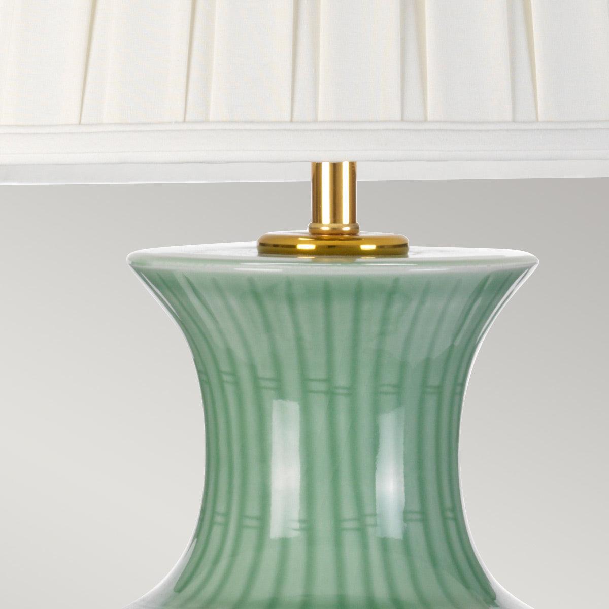 Elstead Lighting - DL-DALIAN-TL - Designer's Lightbox Table Lamp from the Dalian range. Dalian 1 Light Table Lamp with Tall Empire Shade Product Code = DL-DALIAN-TL