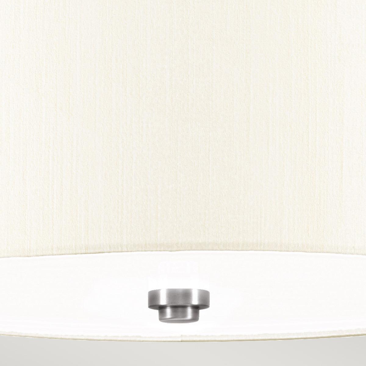 Elstead Lighting - DL-FLETCHER14-3LT-IV-PC - Ceiling Flush