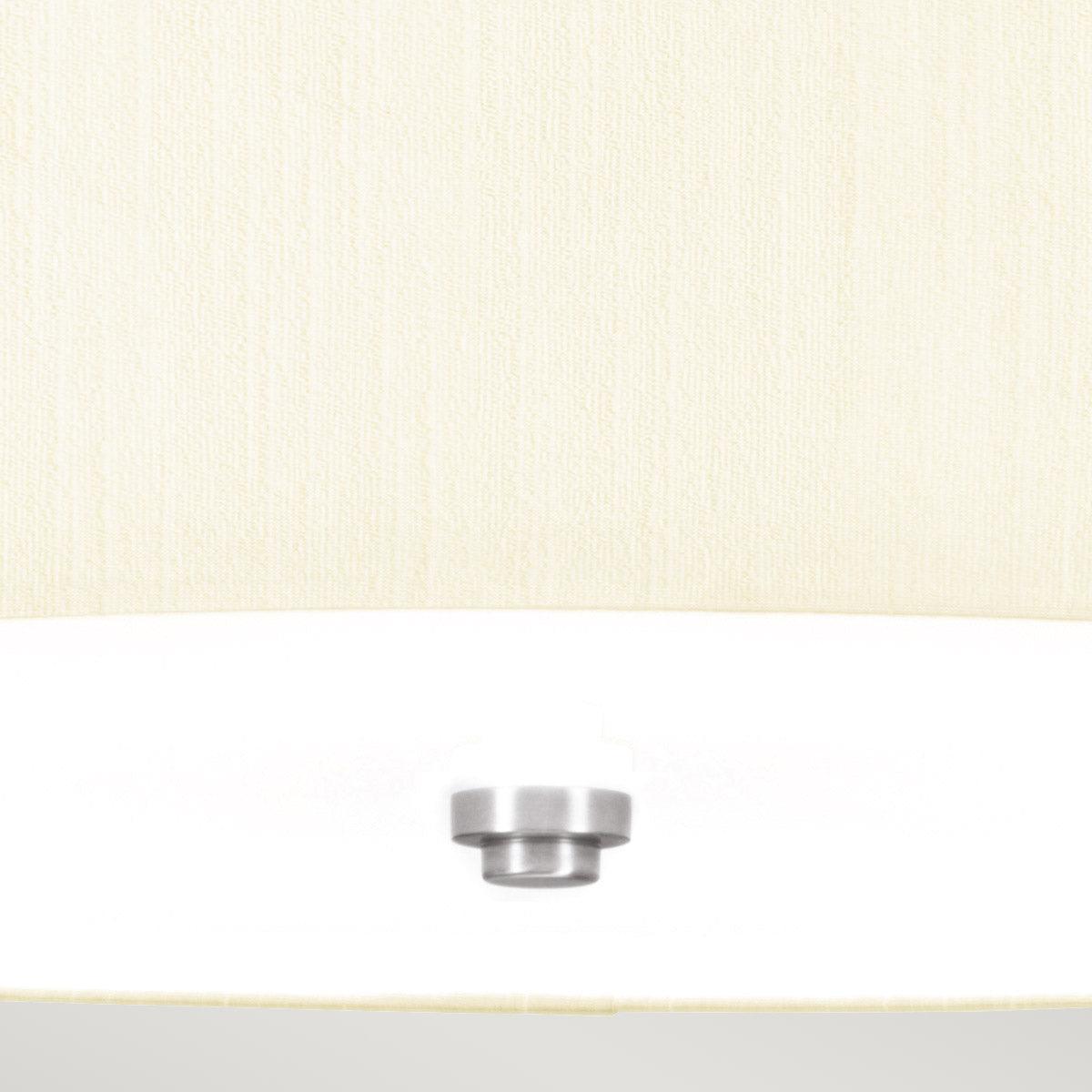 Elstead Lighting - DL-FLETCHER22-5LT-IV-PC - Designer's Lightbox Ceiling Flush from the Fletcher Flush range. Fletcher 22" Flush Product Code = DL-FLETCHER22-5LT-IV-PC