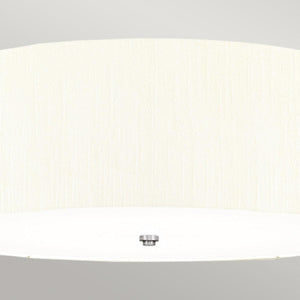 Elstead Lighting - DL-FLETCHER30-7LT-IV-PC - Designer's Lightbox Ceiling Flush from the Fletcher Flush range. Fletcher 30" Flush Product Code = DL-FLETCHER30-7LT-IV-PC