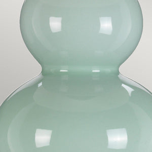 Elstead Lighting - DL-HARBIN-TL-CEL - Designer's Lightbox Table Lamp from the Harbin range. Harbin Gourd 1 Light Table Lamp with Tall Empire - Celadon Product Code = DL-HARBIN-TL-CEL