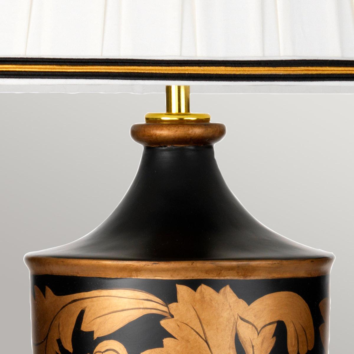 Elstead Lighting - DL-NARBONNE-TL - Designer's Lightbox Table Lamp from the Narbonne range. Narbonne 1 Light Table Lamp - with Tall Empire Shade Product Code = DL-NARBONNE-TL