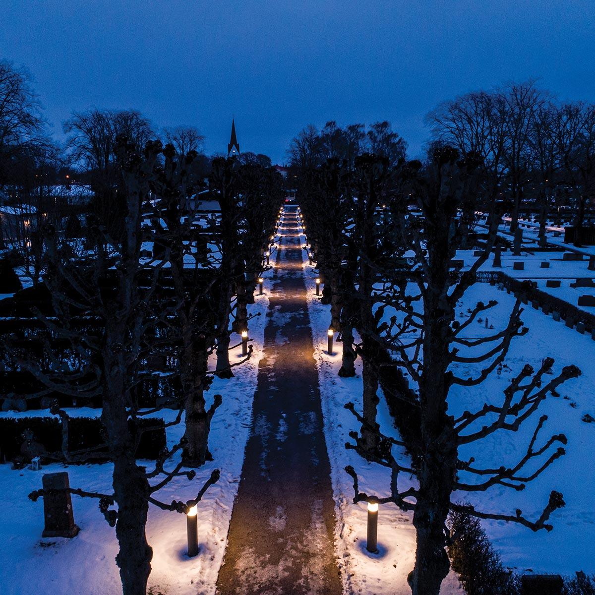 Elstead Lighting - EGERSUND-L-GR - Norlys Bollard from the Egersund range. Egersund LED Large Bollard Product Code = EGERSUND-L-GR