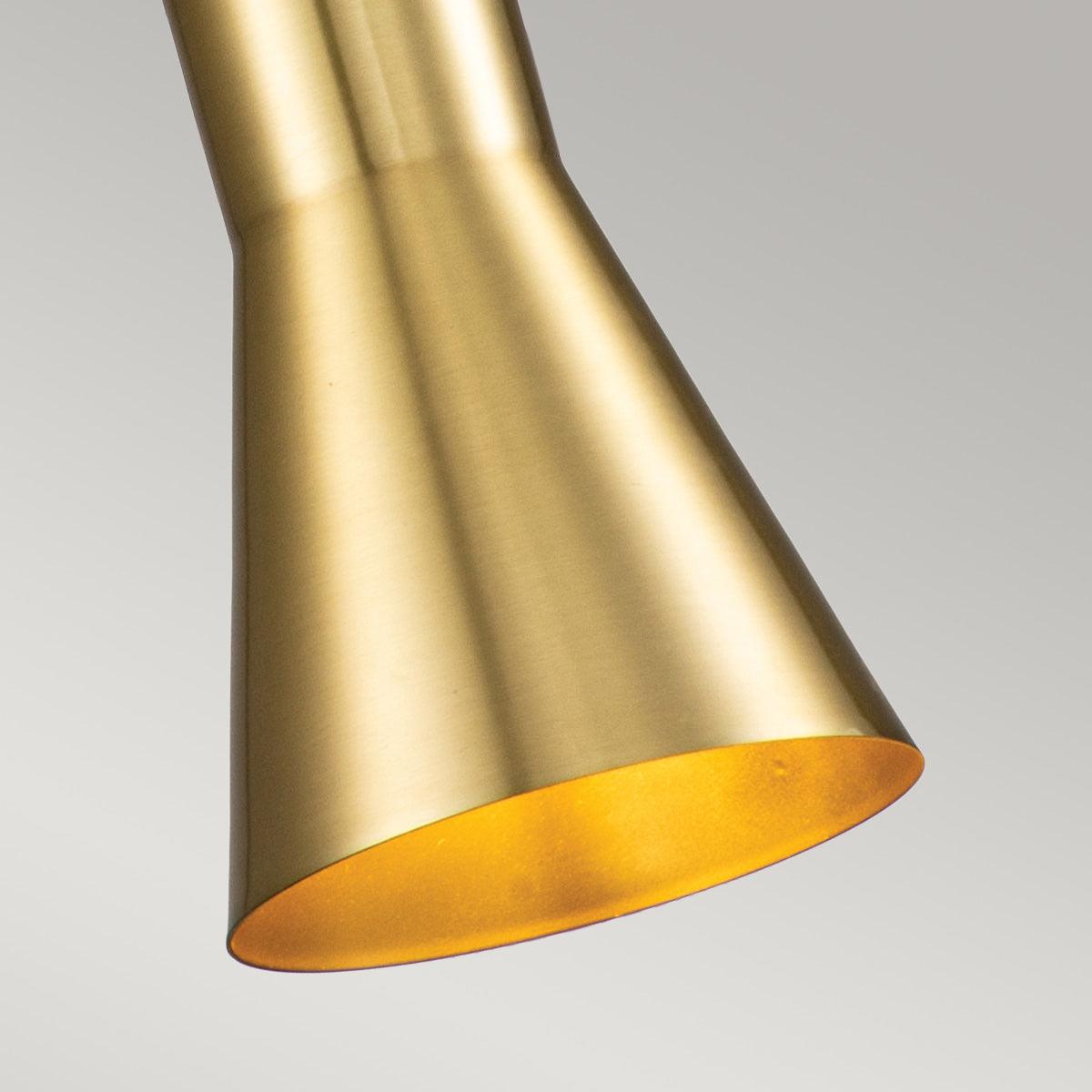 Elstead Lighting - ETOILE-P-S-AB - Elstead Lighting Pendant from the Etoile range. Etoile 1lt Small Pendant - Aged Brass and Gold Leaf Product Code = ETOILE-P-S-AB