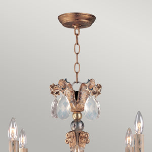 Elstead Lighting - FB-MIGNON8 - Flambeau Chandelier from the Mignon range. Mignon 8 Light Chandelier Product Code = FB-MIGNON8