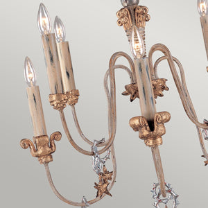 Elstead Lighting - FB-MIGNON8 - Flambeau Chandelier from the Mignon range. Mignon 8 Light Chandelier Product Code = FB-MIGNON8