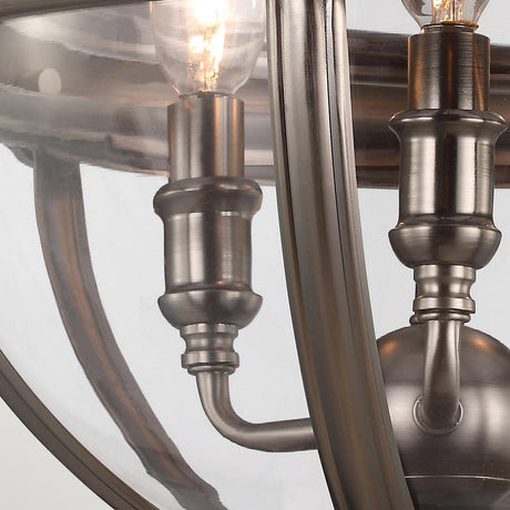 Elstead Lighting - FE-ADAMS-3P-ANL - Feiss Chandelier from the Adams range. Adams 3 Light Pendant Chandelier Product Code = FE-ADAMS-3P-ANL