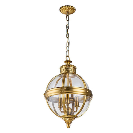 Elstead Lighting - FE-ADAMS-3P-BB - Feiss Chandelier from the Adams range. Adams 3 Light Pendant Chandelier Product Code = FE-ADAMS-3P-BB