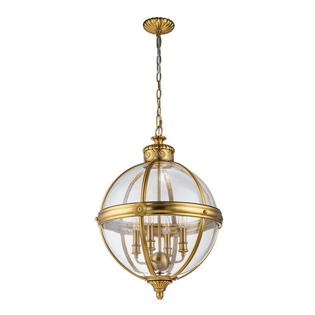 Elstead Lighting - FE-ADAMS-4P-BB - Feiss Chandelier from the Adams range. Adams 4 Light Pendant Chandelier Product Code = FE-ADAMS-4P-BB