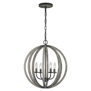 Elstead Lighting - FE-ALLIER-4P-WW - Feiss Pendant from the Allier range. Allier 4 Light Pendant Product Code = FE-ALLIER-4P-WW