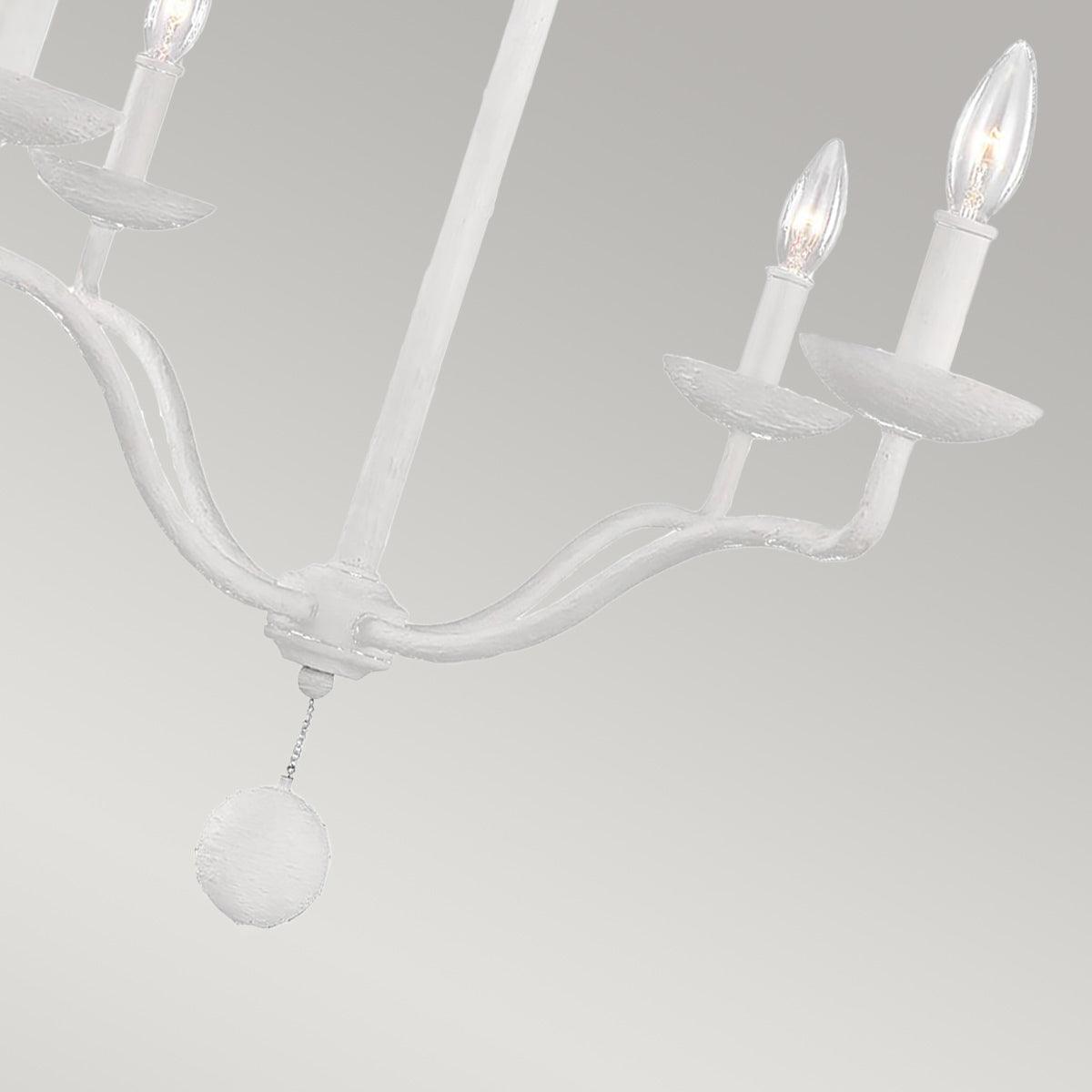 Elstead Lighting - FE-ANNIE4-PSW - Feiss Chandelier from the Annie range. Annie 4 Light Chandelier Product Code = FE-ANNIE4-PSW