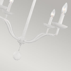 Elstead Lighting - FE-ANNIE4-PSW - Feiss Chandelier from the Annie range. Annie 4 Light Chandelier Product Code = FE-ANNIE4-PSW