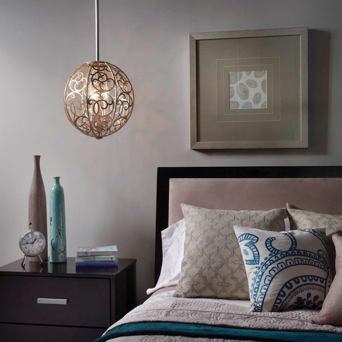 Elstead Lighting - FE-ARABESQUE3 - Feiss Chandelier from the Arabesque range. Arabesque 3 Light Chandelier Product Code = FE-ARABESQUE3