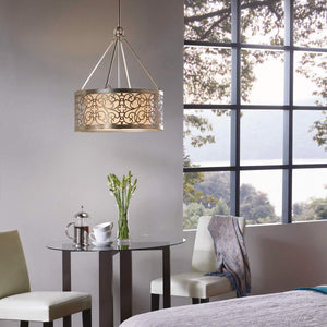 Elstead Lighting - FE-ARABESQUE4 - Feiss Pendant from the Arabesque range. Arabesque 4 Light Chandelier Product Code = FE-ARABESQUE4