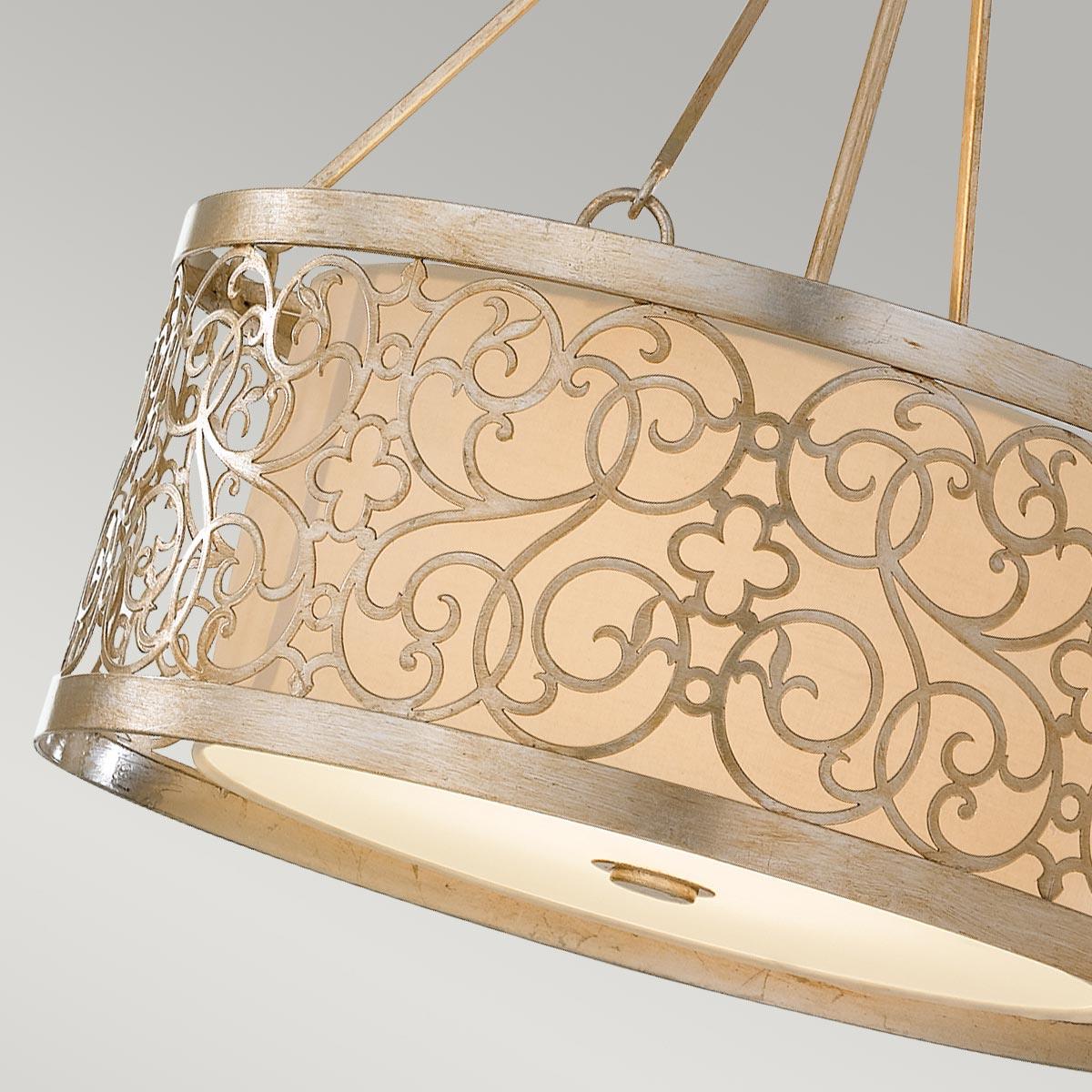 Elstead Lighting - FE-ARABESQUE4 - Feiss Pendant from the Arabesque range. Arabesque 4 Light Chandelier Product Code = FE-ARABESQUE4