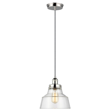 Elstead Lighting - FE-BASKIN-P-A-PN - Feiss Pendant from the Baskin range. Baskin 1 Light Pendant Product Code = FE-BASKIN-P-A-PN