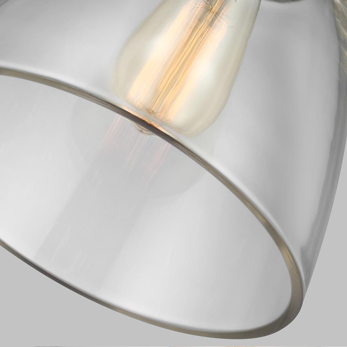 Elstead Lighting - FE-BASKIN-P-B-BR - Feiss Pendant from the Baskin range. Baskin 1 Light Pendant Product Code = FE-BASKIN-P-B-BR