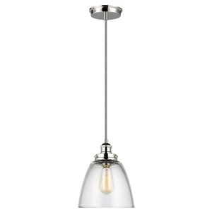 Elstead Lighting - FE-BASKIN-P-B-PN - Feiss Pendant from the Baskin range. Baskin 1 Light Pendant Product Code = FE-BASKIN-P-B-PN