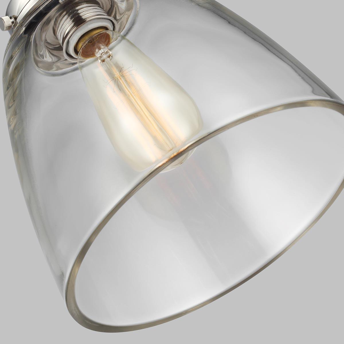 Elstead Lighting - FE-BASKIN-P-B-PN - Feiss Pendant from the Baskin range. Baskin 1 Light Pendant Product Code = FE-BASKIN-P-B-PN