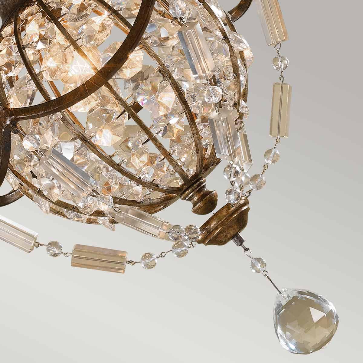 Elstead Lighting - FE-BELLINI-P - Feiss Pendant from the Bellini range. Bellini 1 Light Pendant Light Product Code = FE-BELLINI-P