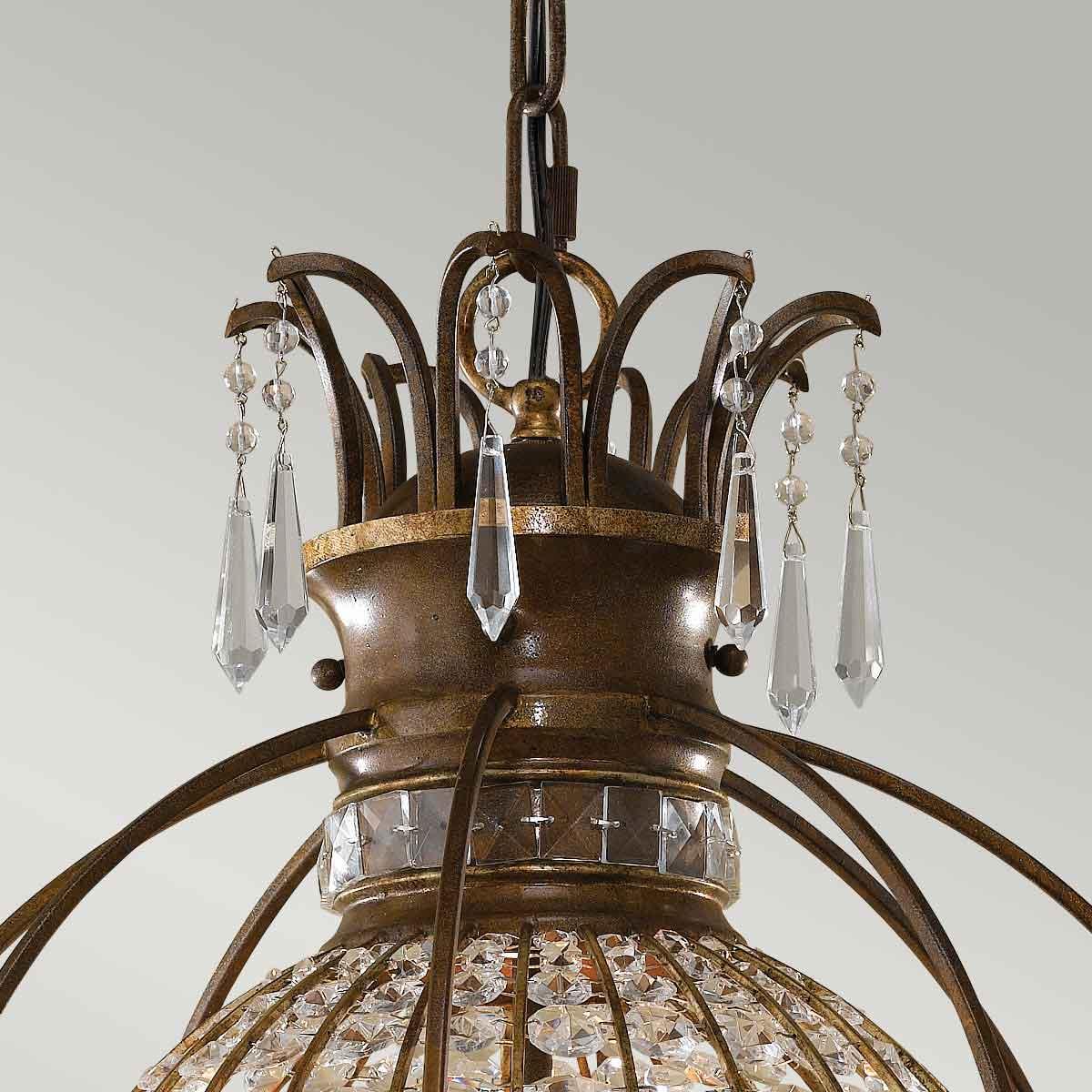 Elstead Lighting - FE-BELLINI3 - Feiss Chandelier from the Bellini range. Bellini 3 Light Chandelier Product Code = FE-BELLINI3