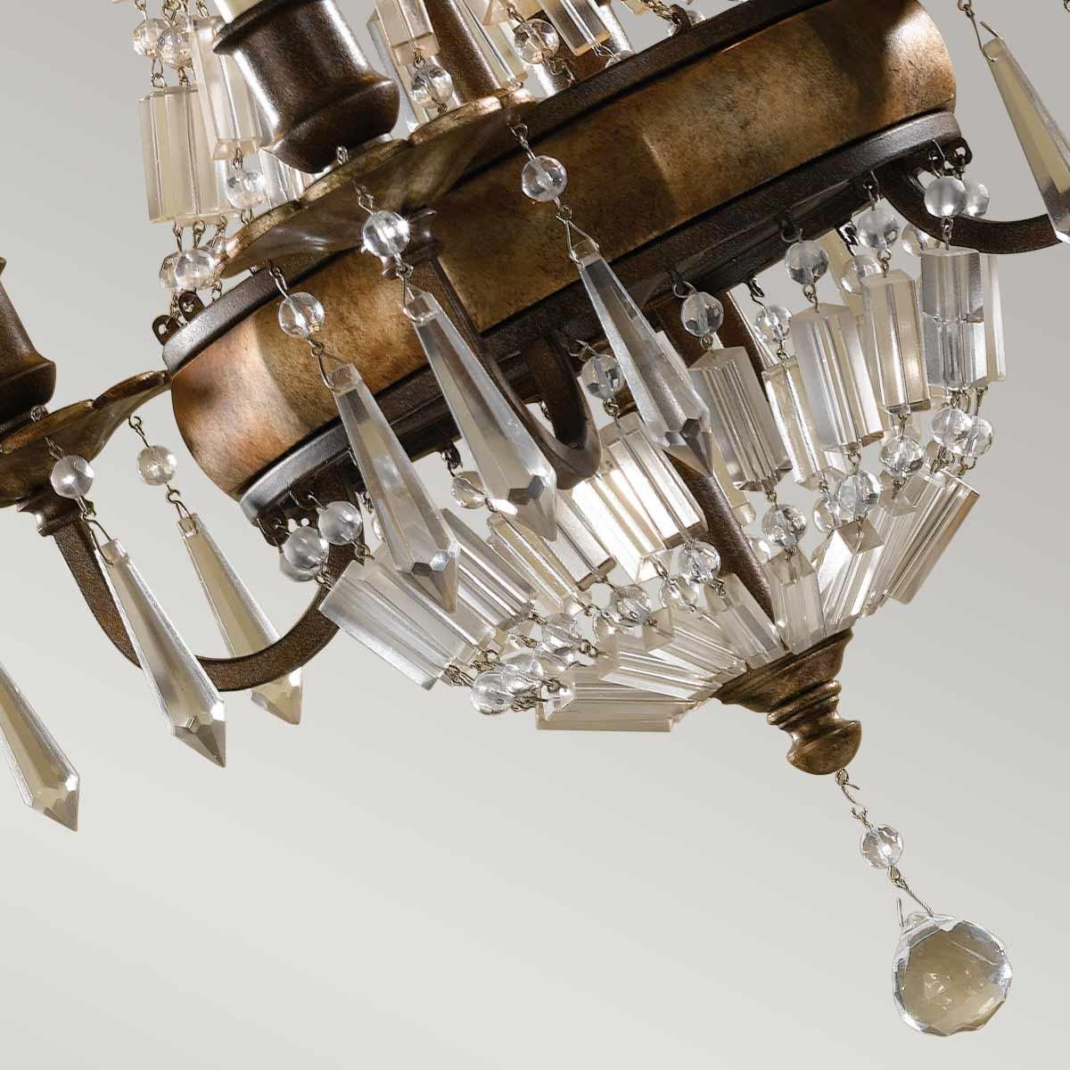 Elstead Lighting - FE-BELLINI4 - Feiss Chandelier from the Bellini range. Bellini 4 Light Chandelier Product Code = FE-BELLINI4