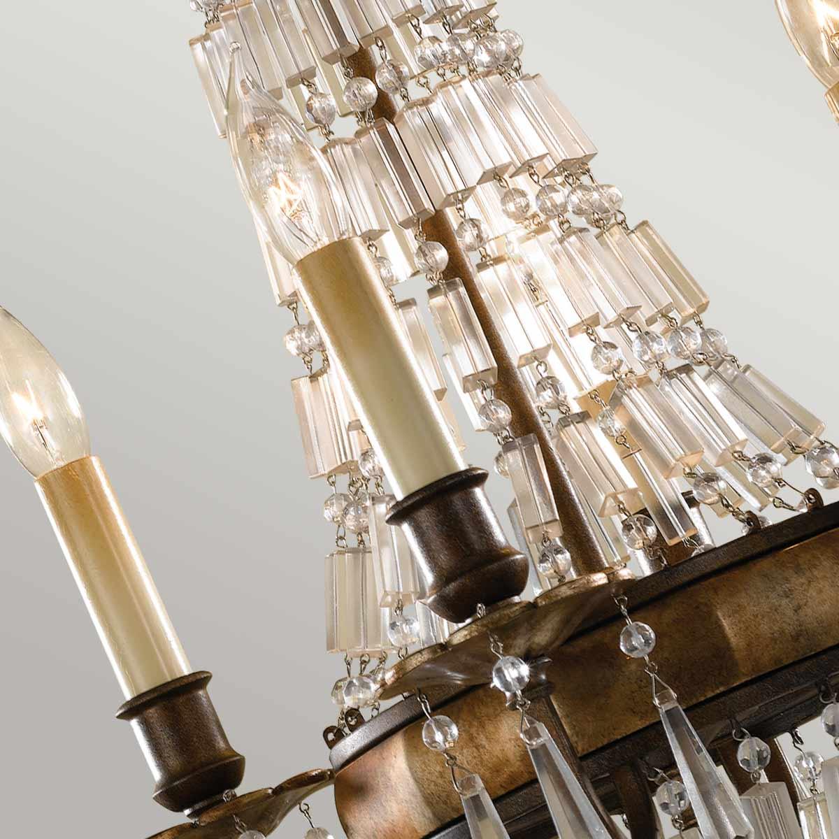 Elstead Lighting - FE-BELLINI4 - Feiss Chandelier from the Bellini range. Bellini 4 Light Chandelier Product Code = FE-BELLINI4