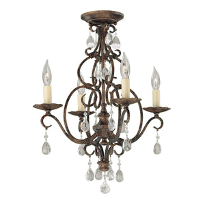 Elstead Lighting - FE-CHATEAU4 - Feiss Chandelier from the Chateau range. Chateau 4 Light Chandelier Product Code = FE-CHATEAU4